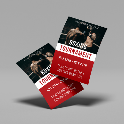 Flyers - A4 Single Sided docuprint printing and design fremantle perth fast high-quality