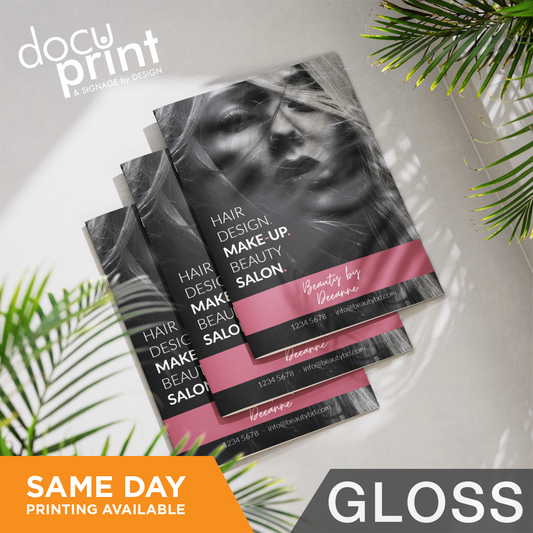 A4 Portrait Saddle Stitched Booklets - Gloss