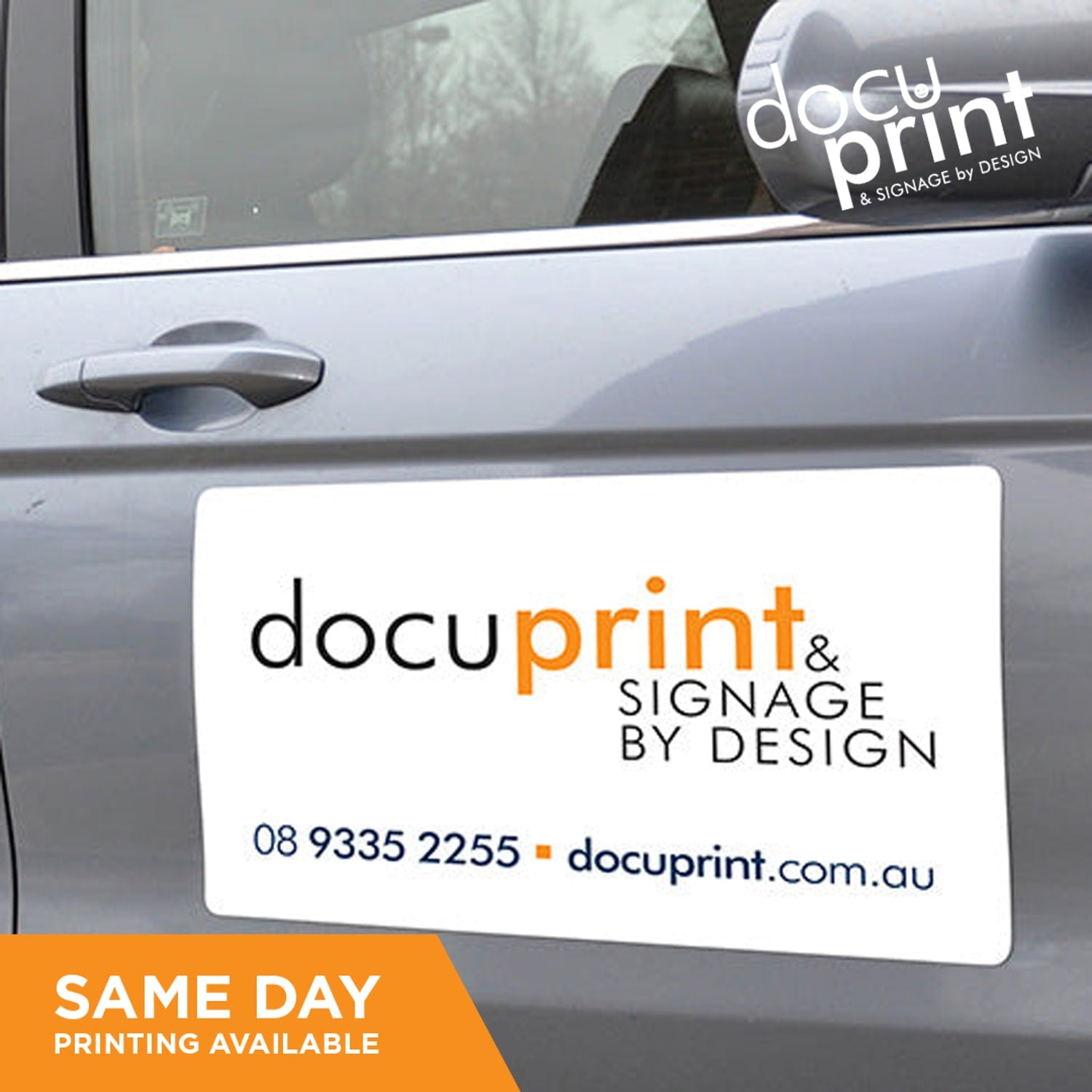 Vehicle Magnets docuprint printing and design fremantle perth fast high-quality