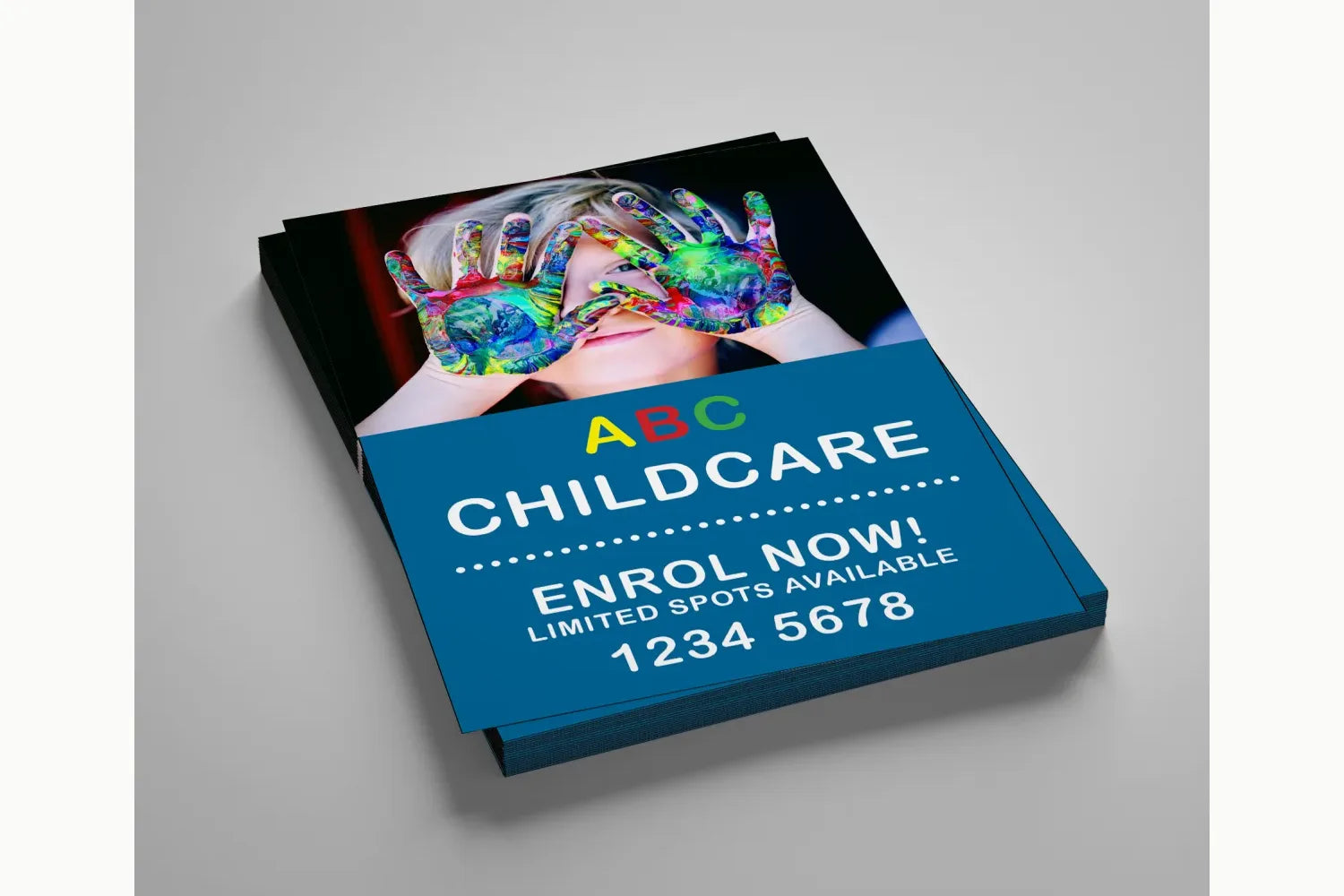 A5 flyers printed full colour