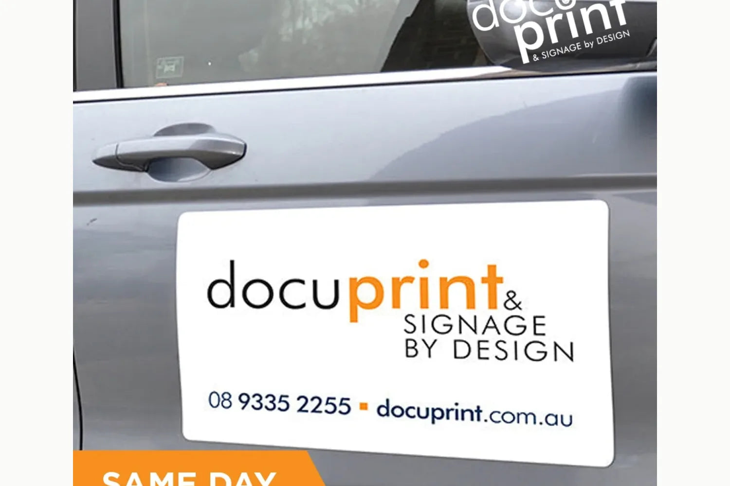 Custom printed vehicle magnets