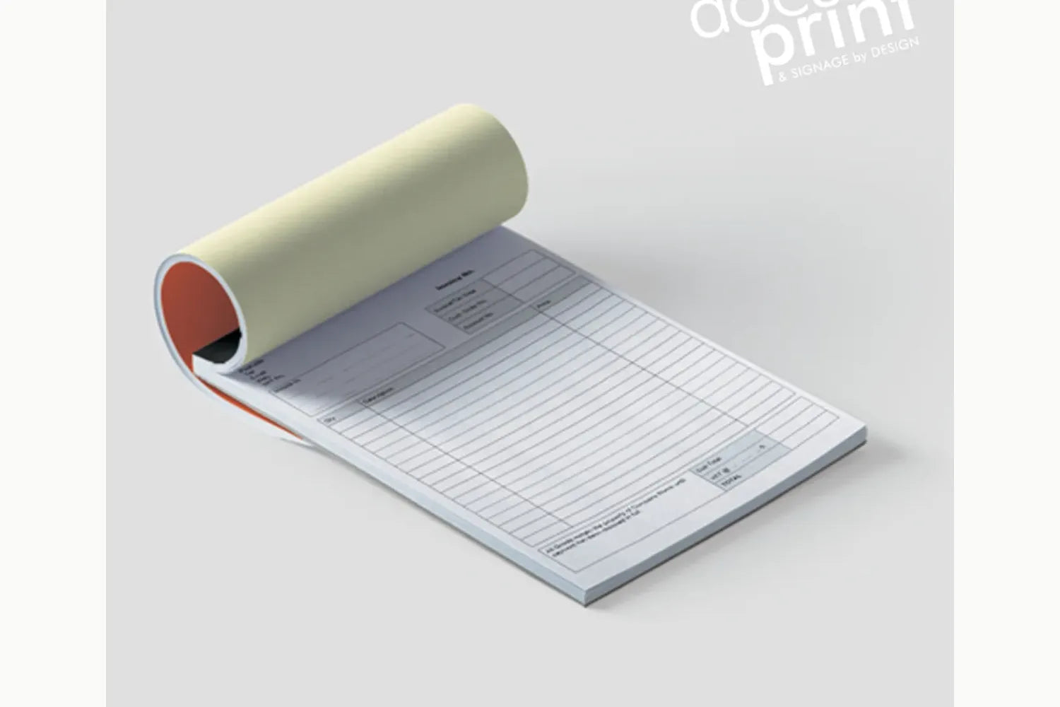 NCR carbonless books printed full colour